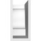Ekena Millwork Standard Newport Architectural Grade PVC Rafter Tail, 4"W X 8"H X 20"L RFTP04X08X20NEW - alternate 2